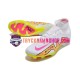 Nike Air Zoom Mercurial Superfly IX Elite FG Rosa Gul Vit Fotbollsskor