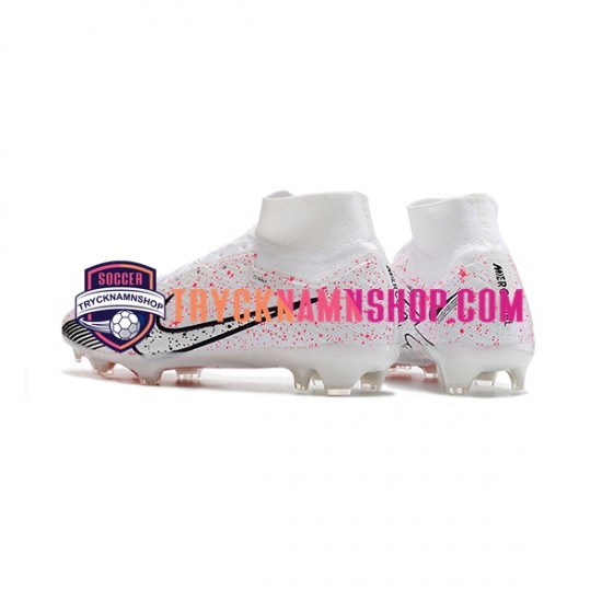 Nike Air Zoom Mercurial Superfly IX Elite FG Röd Vit Svart Fotbollsskor