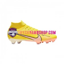 Nike Air Zoom Mercurial Superfly IX Pro FG Lucent Rosa Gul Fotbollsskor