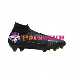 Nike Air Zoom Mercurial Superfly IX Shadow Elite FG Grå Svart Fotbollsskor