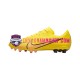 Nike Air Zoom Mercurial Vapor XV Academy AG Lucent Rosa Gul Fotbollsskor
