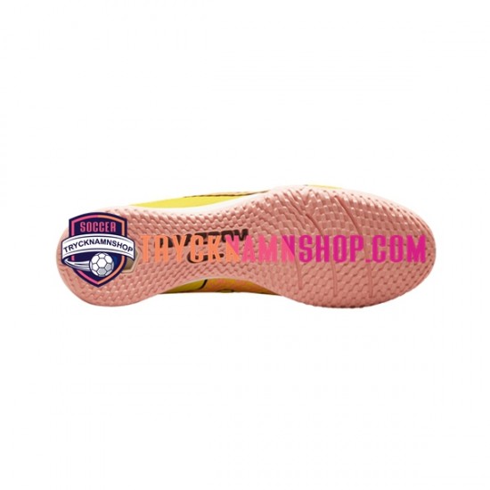 Nike Air Zoom Mercurial Vapor XV Academy IC Halle Lucent Rosa Gul Fotbollsskor