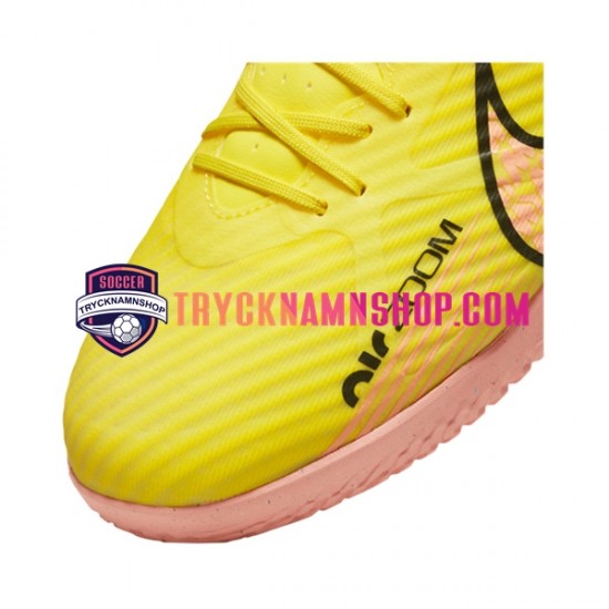 Nike Air Zoom Mercurial Vapor XV Academy IC Halle Lucent Rosa Gul Fotbollsskor