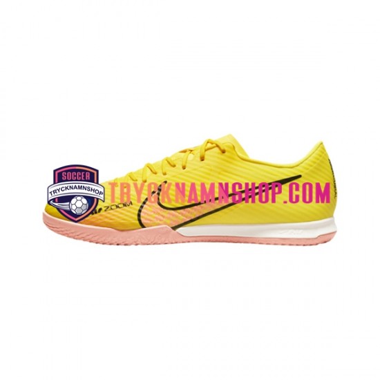 Nike Air Zoom Mercurial Vapor XV Academy IC Halle Lucent Rosa Gul Fotbollsskor