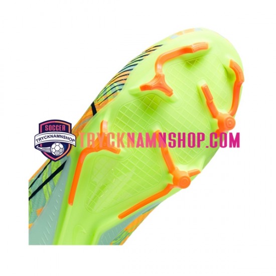 Nike Air Zoom Mercurial Vapor XV Bonded Academy FGMG Blå Grön Fotbollsskor