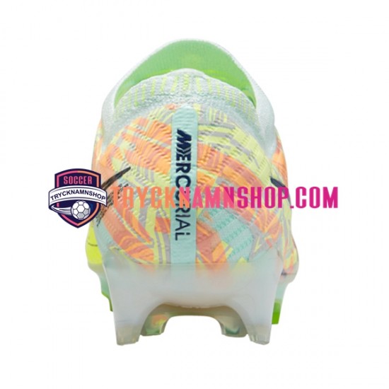 Nike Air Zoom Mercurial Vapor XV Bonded Elite FG Blå Grön Fotbollsskor