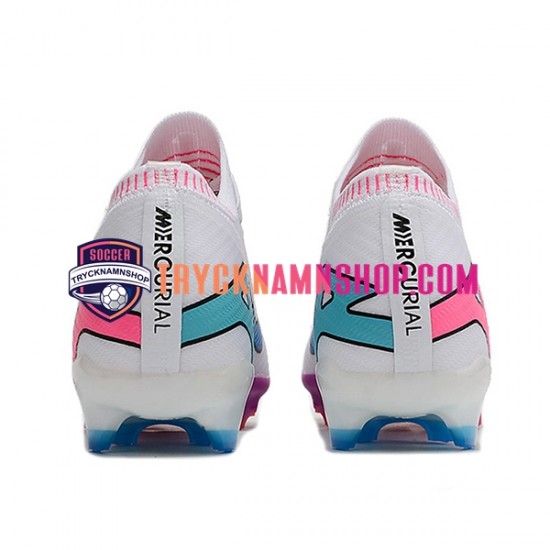 Nike Air Zoom Mercurial Vapor XV Elite AG Lila Rosa Vit Fotbollsskor