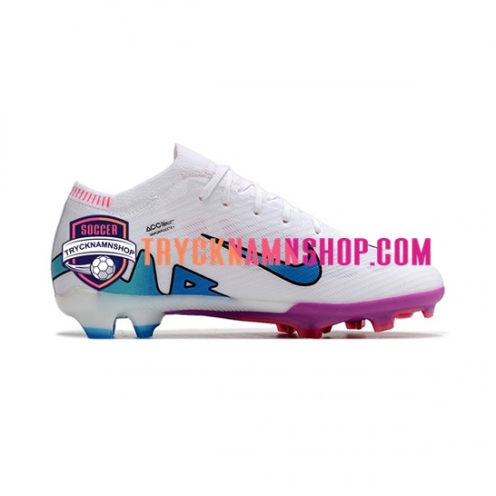 Nike Air Zoom Mercurial Vapor XV Elite AG Lila Rosa Vit Fotbollsskor