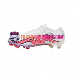 Nike Air Zoom Mercurial Vapor XV Elite FG Röd Vit Fotbollsskor