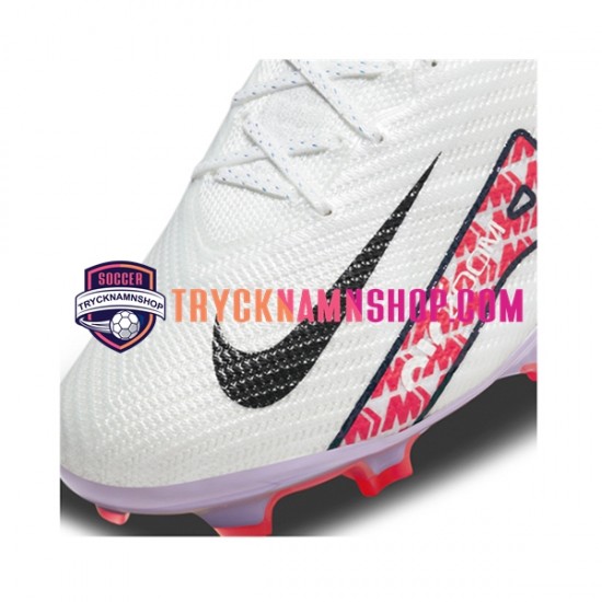 Nike Air Zoom Mercurial Vapor XV Elite FG Röd Vit Fotbollsskor