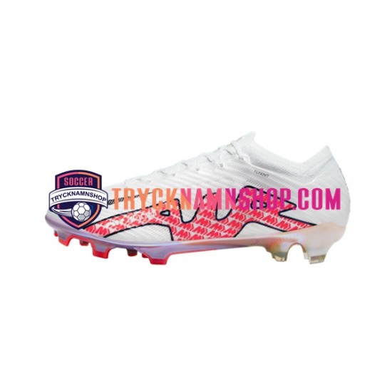Nike Air Zoom Mercurial Vapor XV Elite FG Röd Vit Fotbollsskor