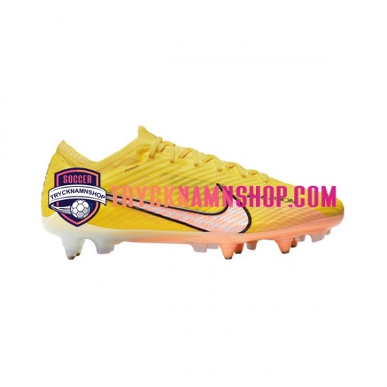 Nike Air Zoom Mercurial Vapor XV Elite SG Pro AC Lucent Rosa Gul Fotbollsskor