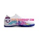 Nike Air Zoom Mercurial Vapor XV Elite TF Blå Vit Fotbollsskor