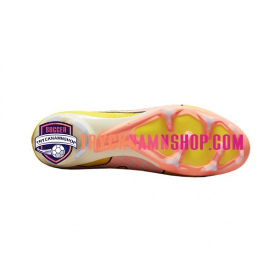Nike Air Zoom Mercurial Vapor XV Pro FG Lucent Rosa Gul Fotbollsskor