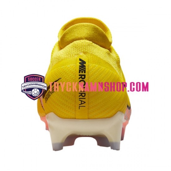 Nike Air Zoom Mercurial Vapor XV Pro FG Lucent Rosa Gul Fotbollsskor