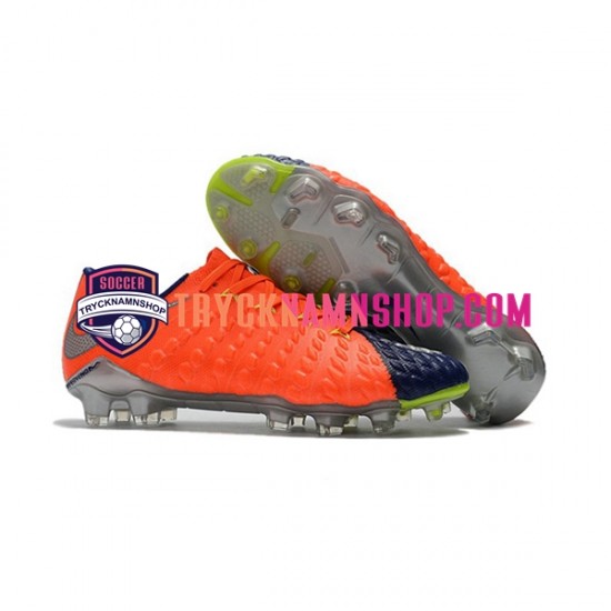 Nike HyperVenom Phantom III Elite FG Orange Blå Fotbollsskor