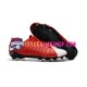 Nike HyperVenom Phantom III Elite FG Röd Vit Fotbollsskor