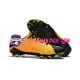 Nike HyperVenom Phantom III Elite FG Gul Svart Fotbollsskor