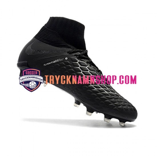 Nike Hypervenom Phantom 3 Elite DF FG Vit Svart Fotbollsskor