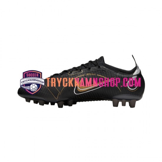 Nike Mecurial Vapor XIV Shadow Elite AG Gul Svart Fotbollsskor
