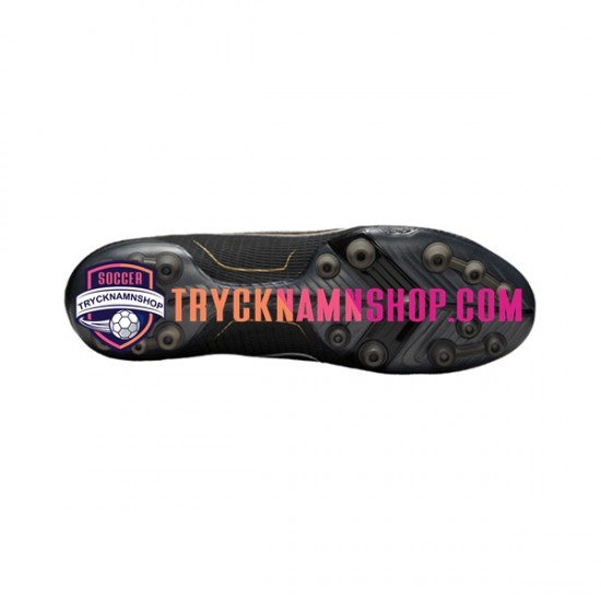 Nike Mecurial Vapor XIV Shadow Elite AG Gul Svart Fotbollsskor