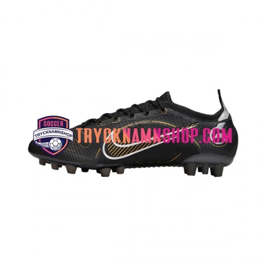 Nike Mecurial Vapor XIV Shadow Elite AG Gul Svart Fotbollsskor