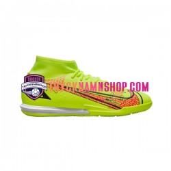 Nike Mercurial Superfly VIII Motivation Academy IC Gul Fotbollsskor