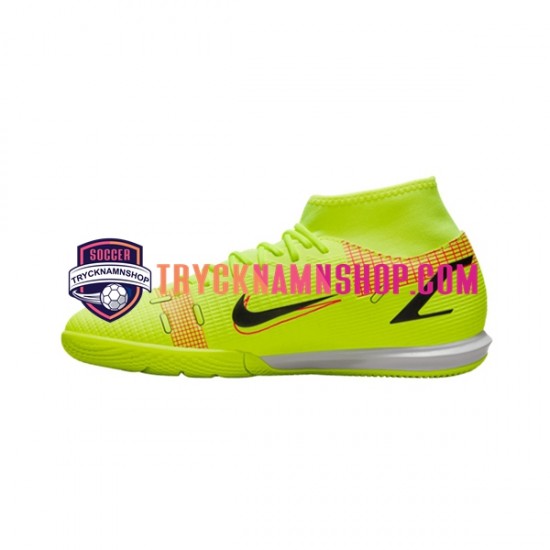 Nike Mercurial Superfly VIII Motivation Academy IC Gul Fotbollsskor