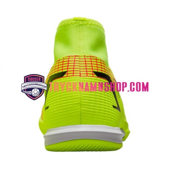 Nike Mercurial Superfly VIII Motivation Academy IC Gul Fotbollsskor