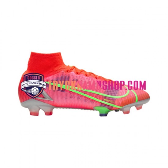 Nike Mercurial Superfly VIII Spectrum Elite FG Röd Fotbollsskor