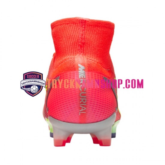 Nike Mercurial Superfly VIII Spectrum Elite FG Röd Fotbollsskor