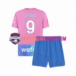 AC Milan Olivier Giroud 9 2023-2024 Tröja 3:e Matchställ Barn Kortärmad