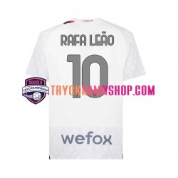 AC Milan Rafael Leao 10 2023-2024 Tröja 2:a Matchställ Män Kortärmad