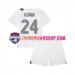 AC Milan Simon Kjaer 24 2023-2024 Tröja 2:a Matchställ Barn Kortärmad