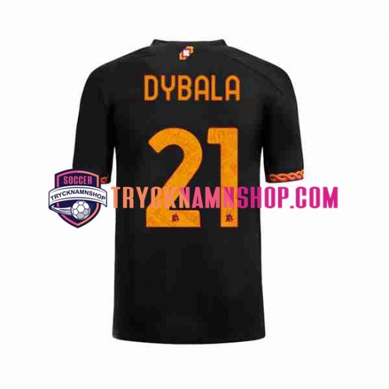 AS Roma Paulo Dybala 21 2023-2024 Tröja 3:e Matchställ Män Kortärmad