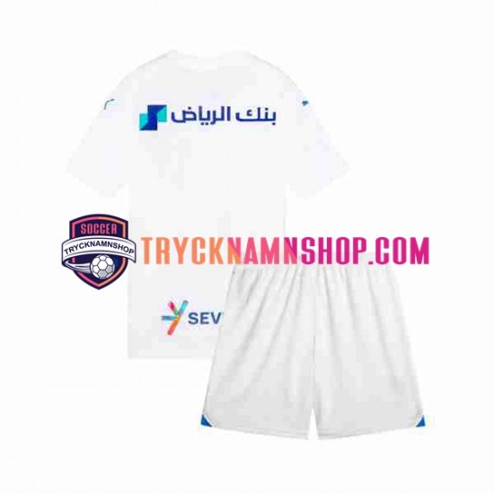 Al Hilal 2023-2024 Tröja 2:a Matchställ Barn Kortärmad