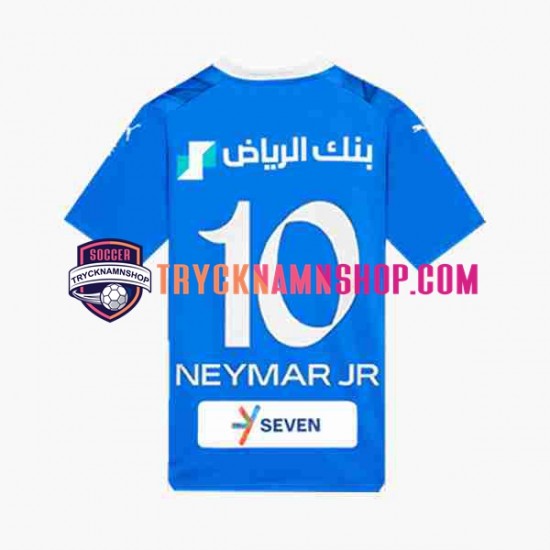 Al Hilal Neymar JR 10 2023-2024 Tröja 1:a Matchställ Män Kortärmad