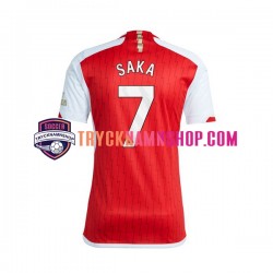 Arsenal Saka 7 2023-2024 Tröja 1:a Matchställ Män Kortärmad