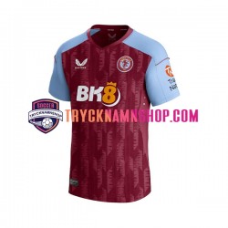 Aston Villa 2023-2024 Tröja 1:a Matchställ Män Kortärmad