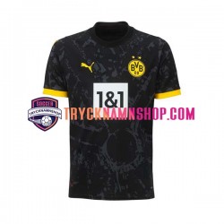 Borussia Dortmund 2023-2024 Tröja 2:a Matchställ Män Kortärmad