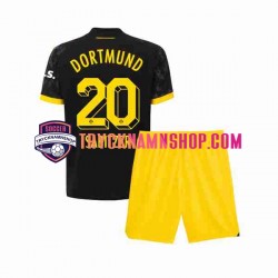 Borussia Dortmund Marcel Sabitzer 20 2023-2024 Tröja 2:a Matchställ Barn Kortärmad