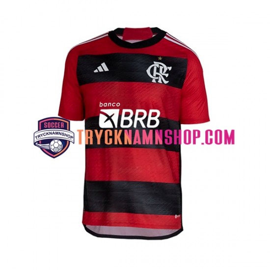 CR Flamengo 2023-2024 Tröja 1:a Matchställ Män Kortärmad