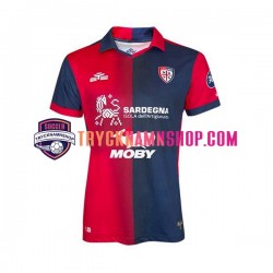 Cagliari 2023-2024 Tröja 1:a Matchställ Män Kortärmad