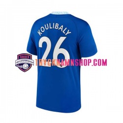 Chelsea Kalidou Koulibaly 26 2022-2023 Tröja 1:a Matchställ Män Kortärmad