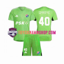 Dinamo Zagreb Målvakt Livakovic 40 2023-2024 Tröja 1:a Matchställ Barn Kortärmad