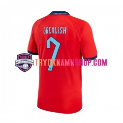 England Grealish 7 VM 2022 Tröja 2:a Matchställ Män Kortärmad