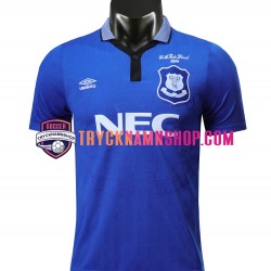 Everton 1995 Tröja Retro 1:a Matchställ Män Kortärmad