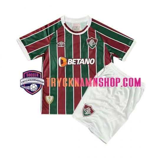 Fluminense 2023-2024 Tröja 1:a Matchställ Barn Kortärmad