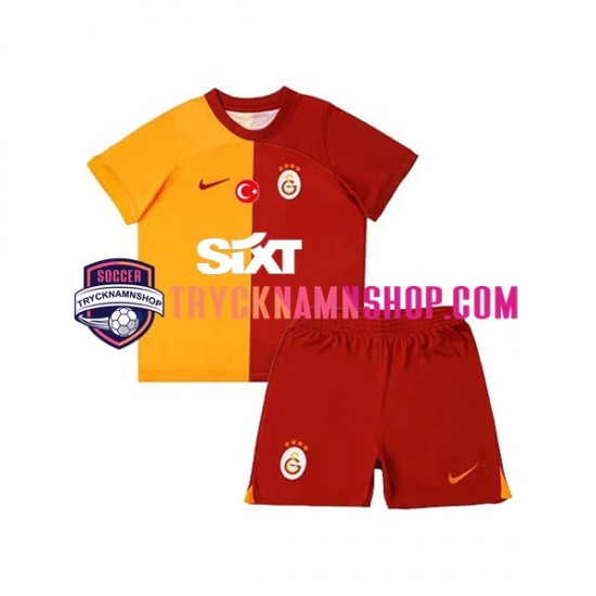 Galatasaray SK 2023-2024 Tröja 1:a Matchställ Barn Kortärmad