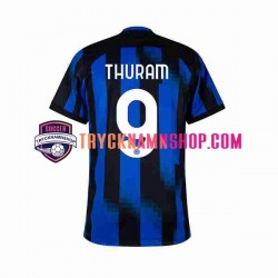Inter Milan Marcus Thuram 9 2023-2024 Tröja 1:a Matchställ Män Kortärmad